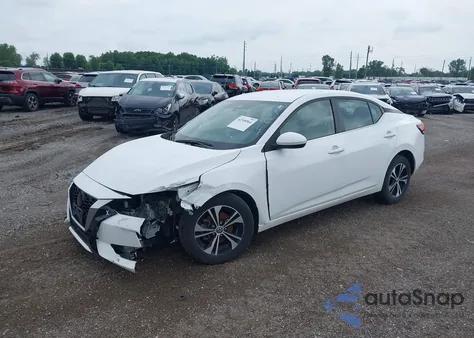 2022 Nissan Sentra Sv Xtronic Cvt z USA, uszkodzony, nr VIN 3N1AB8CV4NY227941